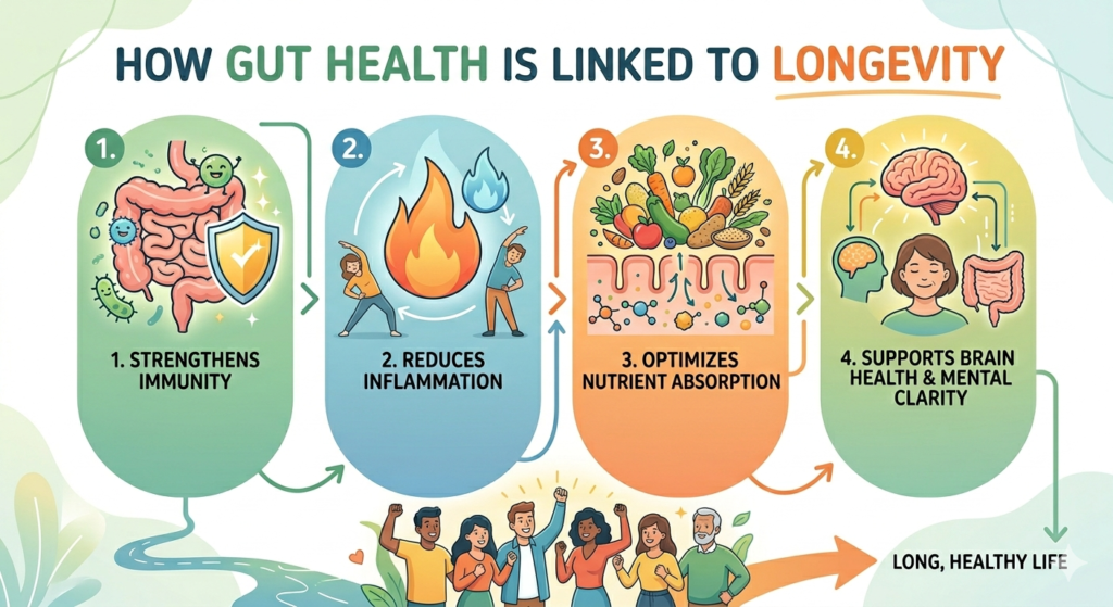 gut health longevity link gut health longevity link